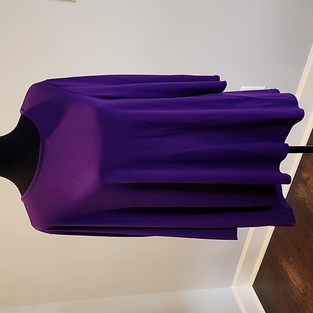 Purple tunic NWOT